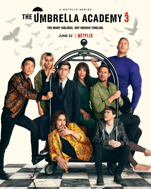 Poster phim Học viện Umbrella (Phần 3) trên PhimMoi